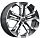 ����������� ���� ����� K&K KP015 7,5x19 5x114,3 ET49.5 DIA67.1 diamond black gris